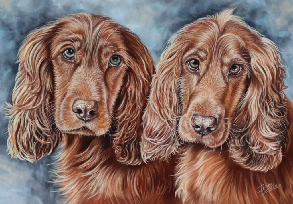 pastel pet portraits