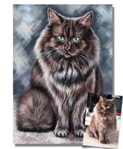 custom cat portrait