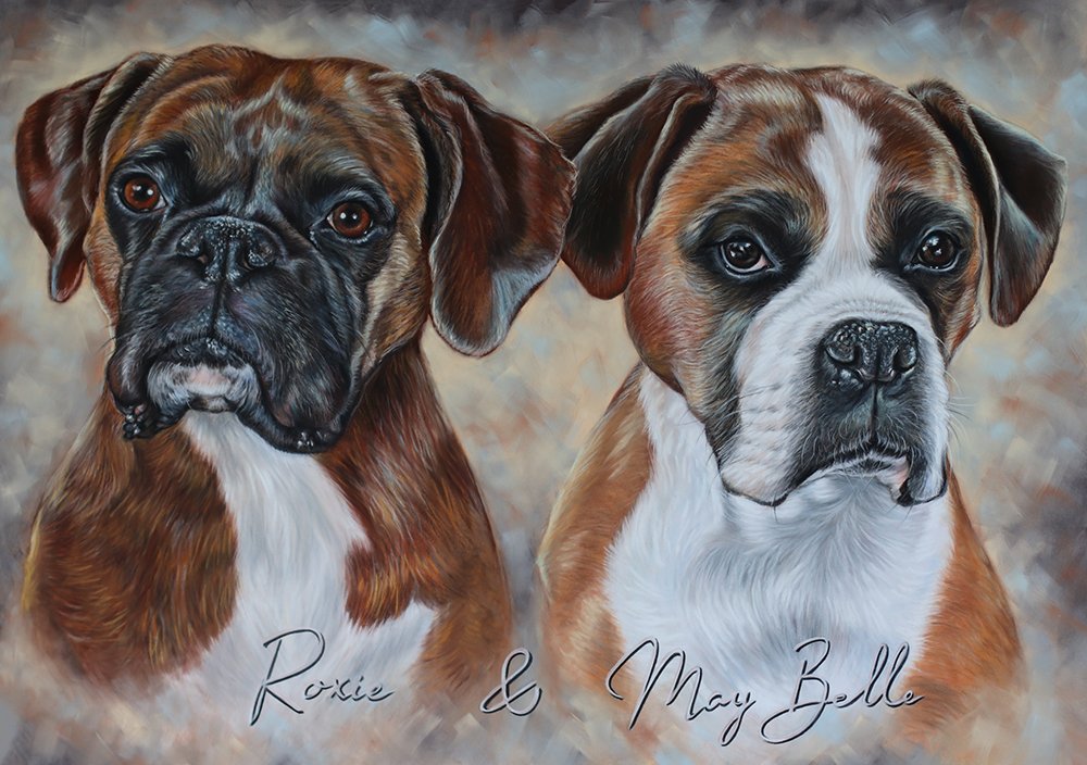 custom dog portraits