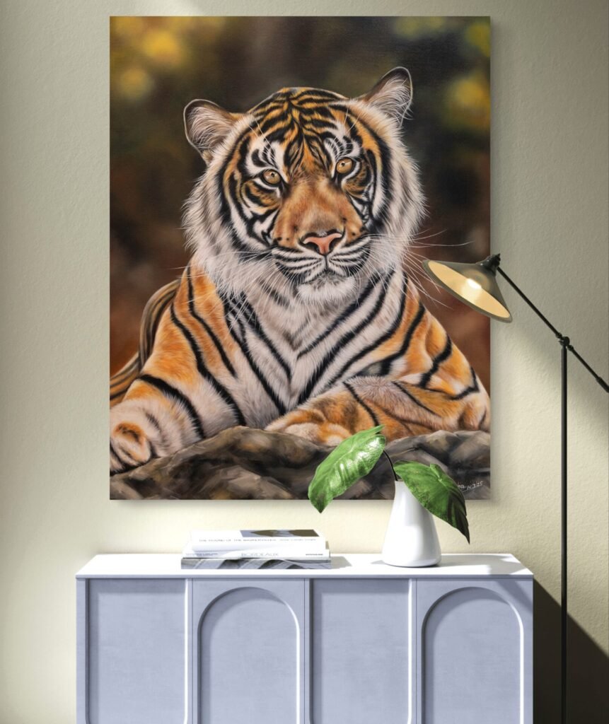 tiger painting for sale by Irisha